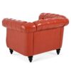 1 Seater Sofa For Living Room - Orange - Image 7