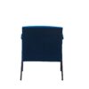 Cloth Leisure - Metal Frame Recliner, For Living Room And Bedroom - Blue - Image 11