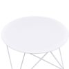 Epidia - Display & Utility Accent Table - White - Image 4