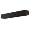 60" Rustic Wood Fireplace Mantel, Wall-Mounted & Floating Shelf For Home Decor - Espresso - Image 7