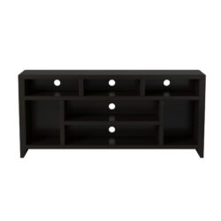 Urban Loft - TV Stand Console For TVs Up To 80" - Mocha