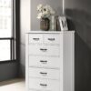 Cassini - 5 Drawer Chest - White - Image 4