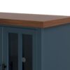 Nantucket - TV Stand Console For TVs Up To 100" - Blue Denim, Whiskey - Image 5