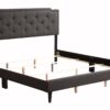 Deb - Queen Bed Button Tufted - Black - Image 5
