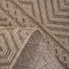 Guros - 2' X 8' Geometric Indoor / Outdoor Area Rug - Mocha - Image 3