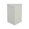 Triangle Bathroom Storage Cabinet With Adjustable Shelves, Freestanding Floor Cabinet For Home Kitchen - Gray - Image 20