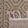 Guros - 2' X 8' Geometric Indoor / Outdoor Area Rug - Mocha - Image 4