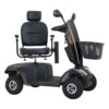 S500- Heavy Duty Mobility Scooter - Black - Image 4