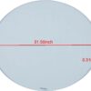 31.49" Tempered Glass Top - Clear - Image 7