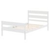 Twin Bed With Headboard And Footboard - White - Image 5