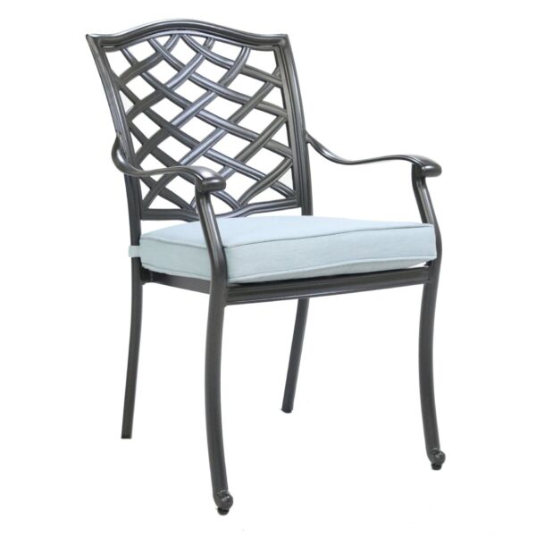 Dining Arm Chair (Set of 2) - Light Blue