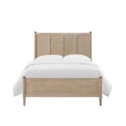 Queen Lo-Post Bed - Sand