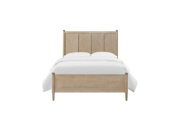 Queen Lo-Post Bed - Sand
