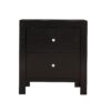 Elegantly Designed Nightstand - Black - Image 2