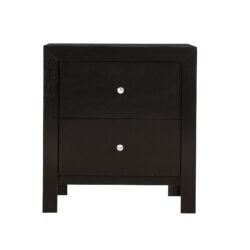 Elegantly Designed Nightstand - Black