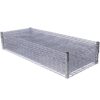 18" 6 Tier 6000Lbs Capacity Nsf Metal Shelf Wire Shelving Unit, Heavy Duty Adjustable Storage Rack With Wheels & Shelf Liners For Commercial Grade Utility Steel Storage Rack - Chrome - Image 6