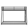 Adam - Twin Over Full Metal Bunk Bed - Black - Image 3