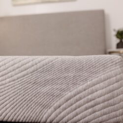 10" Twin Comfort Series Medium Gel Memory Foam Tight Top Mattress - Black / Gray