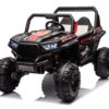 12V7A*2 30W*4 Four-Wheel Drive Leather Seat One Button Start, Forward And Backward, High And Low Speed, Music, Front Light, Power Display, Two Doors Can Open, 2.4G R / C, Seat Belt Four Wheel Absorber - Black - Image 13