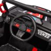 12V7A*2 30W*4 Four-Wheel Drive Leather Seat One Button Start, Forward And Backward, High And Low Speed, Music, Front Light, Power Display, Two Doors Can Open, 2.4G R / C, Seat Belt Four Wheel Absorber - Black - Image 19