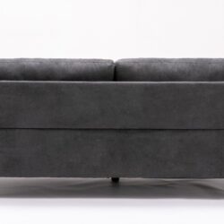 Damian - Woven Fabric Sofa - Gray