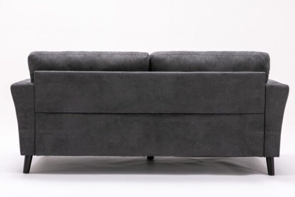 Damian - Woven Fabric Sofa - Gray