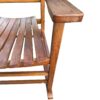 Balcony Porch Adult Rocking Wood Chair - Brown - Image 7
