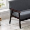 Bahamas - Loveseat - Dark Gray - Image 3