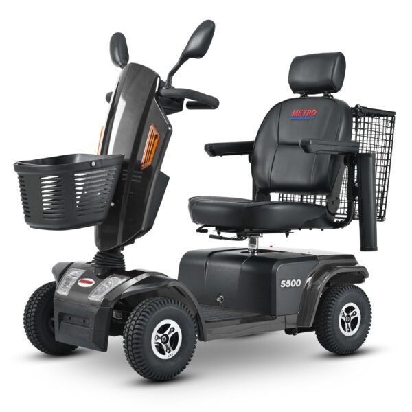 S500- Heavy Duty Mobility Scooter - Black
