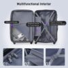 Hardshell Luggage Sets 20" / Bag Spinner Suitcase With Tsa Lock Lightweight - Purple - Image 2