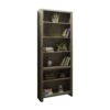 Joshua Creek - High 6 Shelf Bookcase - Barnwood - Image 2