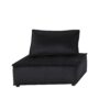 Anna - Velvet 5 Piece Sofa And Loveseat (Set of 2) - Black - Image 6