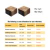 20 Piece Interlocking Deck Tiles Checker Pattern, Square Acacia Hardwood Outdoor Flooring For Patio, Bancony, Pool Side - Yellow - Image 21