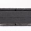 Callie - Woven Fabric Sofa - Gray - Image 3
