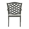 Dining Arm Chair (Set of 2) - Cast Silver - Image 2