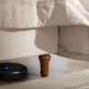 Peyton - King Bed Upholstered With High Headboard, Traditional Hand Buttoned Tufting - Ivory Velvet - Image 7
