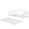 Fox - Twin Daybed With Twin Trundle - White - Image 3