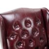 Executive Office Chair, High Back Reclining Comfortable Desk Chair With Smooth Glide Caster Wheels - Burgundy - Image 8