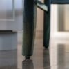 Contemporary Velvet Upholstered Wing-Back Barstools With Button Tufted Decoration And Wooden Legs, And Chrome Nailhead Trim, Leisure Style Bar Chairs, Bar Stools (Set of 4) - Gray - Image 13