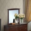Elegant Wall Mirror - Cappuccino - Image 5