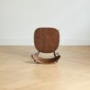 Simple Dining Chair, Solid Chair Table For Living Room Chair - Dark Natural - Image 14