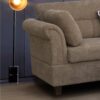 Diego - Sectional Sofa With Right Facing Chaise Storage Ottoman And 2 Accent Pillows - Brown - Image 6