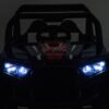 12V7A*2 30W*4 Four-Wheel Drive Leather Seat One Button Start, Forward And Backward, High And Low Speed, Music, Front Light, Power Display, Two Doors Can Open, 2.4G R / C, Seat Belt Four Wheel Absorber - Black - Image 16