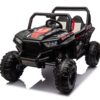12V7A*2 30W*4 Four-Wheel Drive Leather Seat One Button Start, Forward And Backward, High And Low Speed, Music, Front Light, Power Display, Two Doors Can Open, 2.4G R / C, Seat Belt Four Wheel Absorber - Black - Image 8