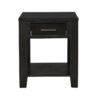 Bruno - Wooden 3 Piece Lift Top Coffee And End Table Set With Tempered Glass Top And Drawer (Set of 3) - Ash Gray - Image 7