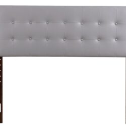 Queen Bed Headboard For Modern Comfort - Light Gray