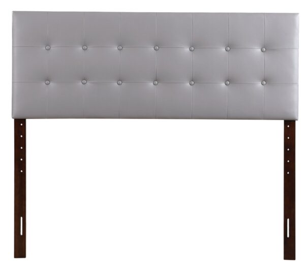 Super Nova - King Headboard - Light Gray