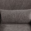 Valentina - Chenille Sofa Loveseat Chair Living Room (Set of 3) - Gray - Image 4