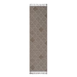 Guros - 2' X 8' Trellis Indoor / Outdoor Area Rug - Cream