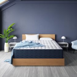 California King Plush Mattress ComfortCare Hybrid CosmoRest - Gray Mix